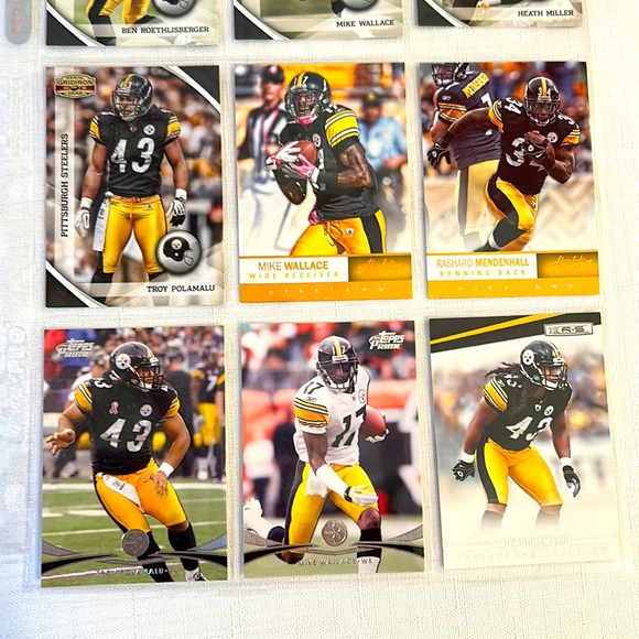 NFL- Pittsburgh Steelers Trading Cards - Picture 4 of 8